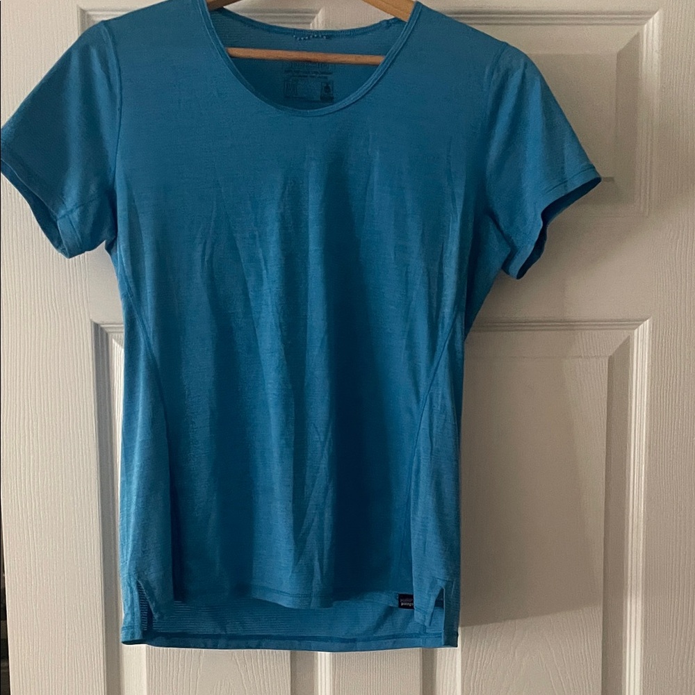 Patagonia Blue Short Sleeve Tee